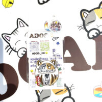 SR-072 開運拖肥達摩 刮刮貼