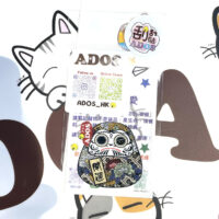 SR-117 繁星 開運達摩 刮刮貼