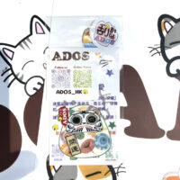 SR-118 繁星 日本傘開運達摩 刮刮貼