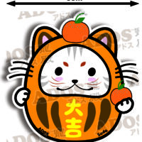 6-037 大吉喵達摩 HKS20